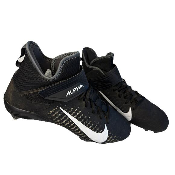 Nike Men’s size 10 Alpha Menace Pro 2 Football Cleats Black BV3951-001 Shoes main image 4